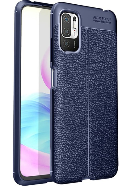 Xiaomi Redmi Note 10 5g Uyumlu Kılıf Esnek Silikon Koruyucu Tpu Deri Dokulu Hns