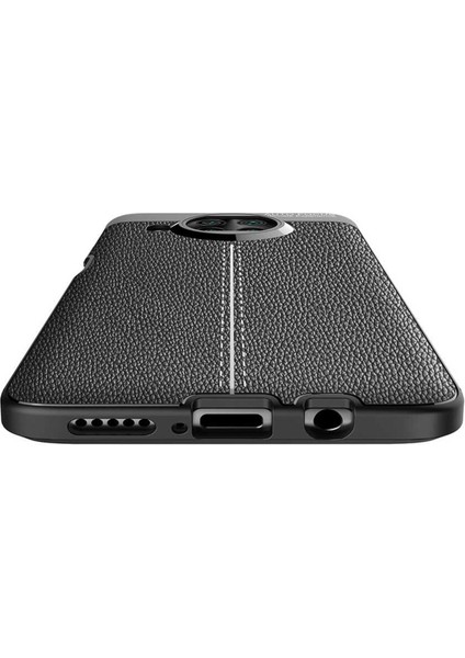 Xiaomi Redmi Note 9 Pro 5g Uyumlu Kılıf Esnek Silikon Koruyucu Tpu Deri Dokulu Hns