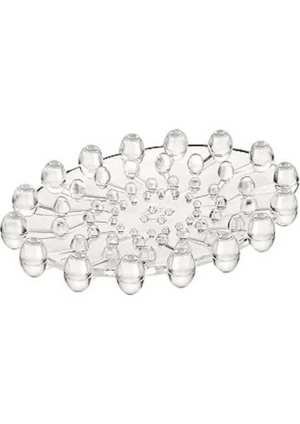 Eminhome Vakumlu Katı Sabunluk Şeffaf