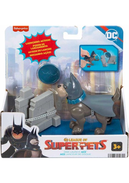 Dc League Of Super Pets Aksiyon Figürleri - Ace