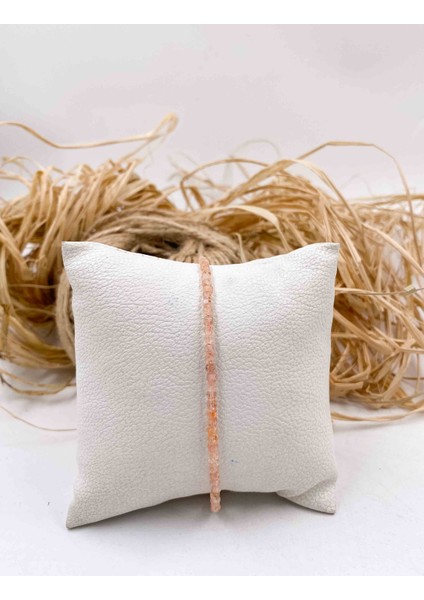 Güneş Taşı Bileklik 2*2 mm Kare Kesim