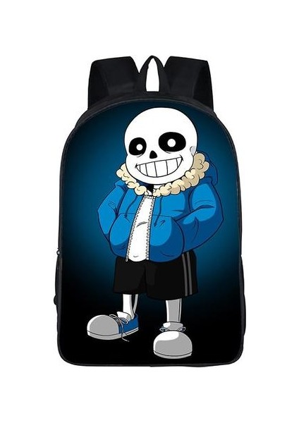 Undertale Sans Çocuk Schoolbag Okul Öğrencileri Sırt Çantası (Yurt Dışından)