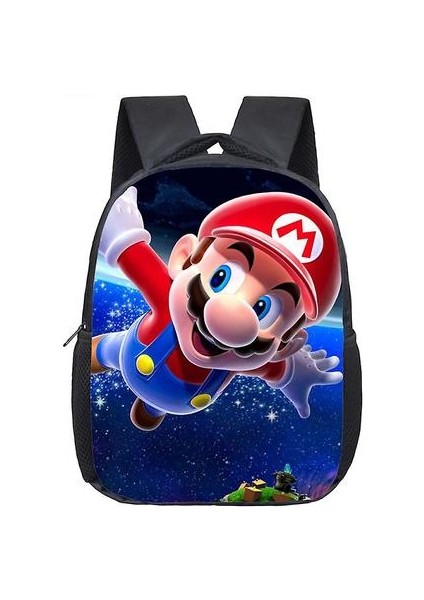 Okul Sırt Çantası Süper Mario Kindergarten Schoolbag (Yurt Dışından)