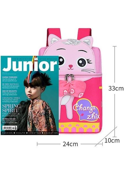 Anaokulu Okul Çantası 2-7 Yaşında Çizgi Film Çocuk Sırt Çantası (Yeşil) (Yurt Dışından) modelleri