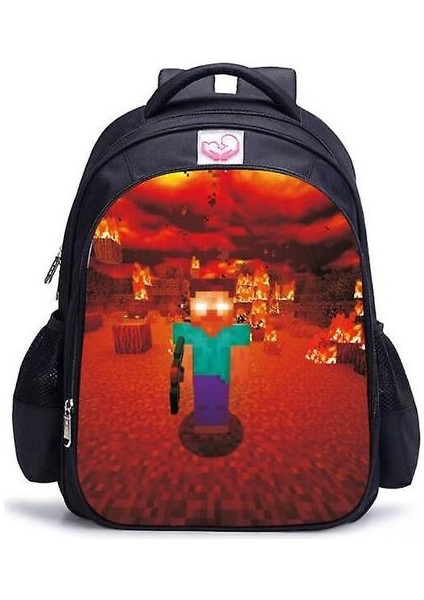 Minecraft Su Geçirmez Çocuk Sırt Çantası (Renk 4) (Yurt Dışından)