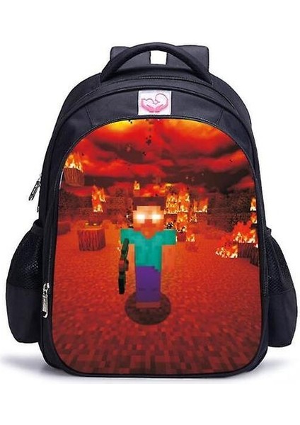 Minecraft Su Geçirmez Çocuk Sırt Çantası (Renk 4) (Yurt Dışından)