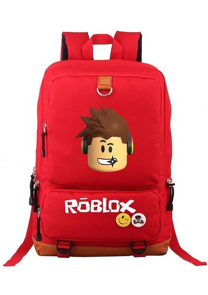 Sanal Dünya Roblox Sırt Çantası Bilgisayar Çantası Öğrenci Okul Çantası (Renk-13) (Yurt Dışından)