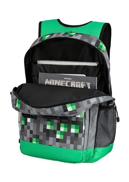 Minecraft Schoolbag Ilköğretim Okulu Çocuk Schoolbag Sırt Çantası (Renk-1) (Yurt Dışından) fırsatları