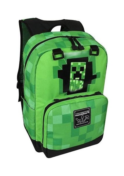 Minecraft Schoolbag Ilköğretim Okulu Çocuk Schoolbag Sırt Çantası (Renkli-6) (Yurt Dışından)