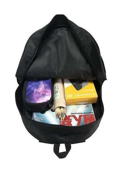 Bluey Öğrenci Schoolbag Büyük Kapasiteli Tek Katmanlı Sırt Çantası Rahat Çocuk Sırt Çantası (Renk-2) (Yurt Dışından)