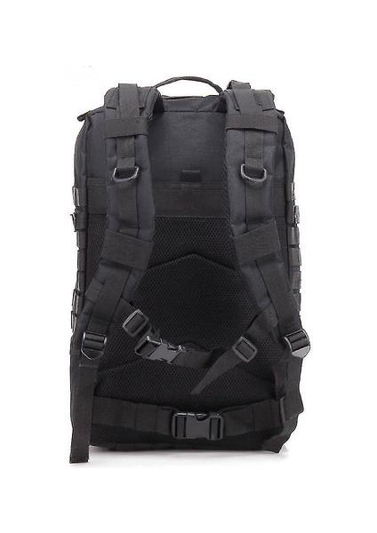 Siyah Askeri Taktik Sırt Çantası 45L Assault Pack Büyük Ordu Molle Bug Out Çanta Sırt Çantaları MZ868 (Yurt Dışından)