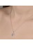 Swarovski Taşlı Gümüş Yusufcuk Bayan Kolye 4
