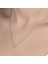 Swarovski Taşlı Gümüş Çember Bayan Kolye 1