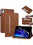 Realme Pad x Brown Için Fermuar Deri Kasa (Yurt Dışından) 2