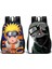 Karikatür Naruto Çift Taraflı Ilkokul Çantası - Siyah/turuncu (Yurt Dışından) 1