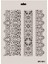 Rich Dantel Seri DN-901 Stencil 35X25 cm 2