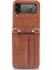 Samsung Galaxy Z Filp4 5g Için Baskılı Telefon Kılıfı - Kahverengi (Yurt Dışından) 2