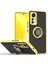 Xiaomi 12 Lite Için Yüzük Standlı Telefon Kılıfı - Sarı (Yurt Dışından) 1