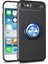 Apple iPhone Se 2022 Kılıf Ultra Korumalı Yüzüklü Manyetik Ravel Silikon + Cam Ekran Koruyucu 1