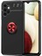 Samsung Galaxy A13 4g Kılıf Ultra Korumalı Yüzüklü Manyetik Ravel Silikon + Cam Ekran Koruyucu 1