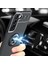 Samsung Galaxy S22 Kılıf Ultra Korumalı Yüzüklü Manyetik Ravel Silikon + Cam Ekran Koruyucu 2
