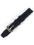 Siyah 1.kalite Kauçuk Silikon Saat Kordonu 24MM Slikon Saat Kayış 2