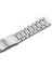 1. Kalite 22MM Çelik Saat Kordonu Yandan Kilitli Klips Metal 4