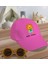 Kids Hello Summer Tasarımlı Pembe Cotton Çocuk Şapkası ve Sarı Çocuk Güneş Gözlüğü Hediye Seti 1