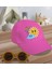 Kids Happy Day Tasarımlı Pembe Cotton Çocuk Şapkası ve Sarı Çocuk Güneş Gözlüğü Hediye Seti 1