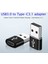 USB 3.0 Erkek To Type C 3.1 Dişi Çevirici Adaptör 3