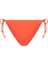Turuncu Belden Bağcıklı Üçgen Bikini Takımı 4