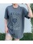 Oxford Baskılı Oversize Tişört 1