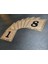 Kapı Numarası 10X12 cm Yapışkanlı No 1'den 8 E 3