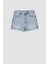 Mom Fit Jean %100 Pamuk Şort Y8089AZ22HS 7