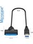 USB 3.0 To 2.5 Inç Sata HDD SSD Çevirici Veri Aktarma Kurtarma Kablosu - AL2625 3