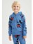DeFacto Erkek Çocuk Disney Mickey & Minnie Kapüşonlu Desenli Sweatshirt Y0130A622AU