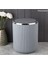 Lısbone Silver Çöp Kovası 6.5 Litre Gri 13160 1