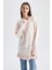 Regular Fit Bisiklet Yaka Desenli Tunik X9845AZ22WN 3