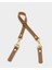 Taba Renk 60X1.5 cm Deri Çanta Sapı (Light Gold Metal) 1