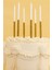 Gold Simli 12'li Mum Set 1