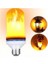 2 Adet 5 W LED Alev Ampül 3 Fonksiyon Gerçek Alev Efekt 1
