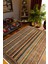 Salon Halısı Kilim Otantik Eskitme Kahverengi Kaydırmaz Yıkanabilir Ince Halı Tüysüz Kilim 1