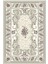 Salon Halısı Çiçekli Kilim Motifli Yeşil Gri Kaydırmaz Yıkanabilir Ince Halı Tüysüz Kilim 2