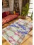 Salon Halısı Modern Eskitme Gri Kaydırmaz Kesme Yıkanabilir Ince Halı Tüysüz Kilim 1