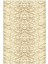 Salon Halısı Modern Geometrik Bej Krem Gold Kaydırmaz Kesme Yıkanabilir Ince Halı Tüysüz Kilim 2