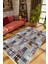 Salon Halısı Modern Patchwork Gri Kaydırmaz Kesme Yıkanabilir Ince Halı Tüysüz Kilim 1