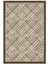 Salon Halısı Modern Geometrik Kahverengi Kaydırmaz Kesme Yıkanabilir Ince Halı Tüysüz Kilim 2