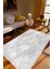 Salon Halısı Klasik Gri Kaydırmaz Kesme Yıkanabilir Ince Halı Tüysüz Kilim 1