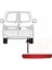 Volkswagen T5 2004 2010 Tampon Reflektörü Arka Sağ Kısa Tıp (Oem NO:7E0945106) 1