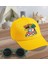 Kids Play Time Tasarımlı Sarı Cotton Çocuk Şapkası ve Yeşil Çocuk Güneş Gözlüğü Hediye Seti 1